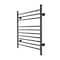 Warmlyyours Infinity Towel Warmer, Black, Dual Connection, 10 Bars TW-F10KS-HP - alternate 1